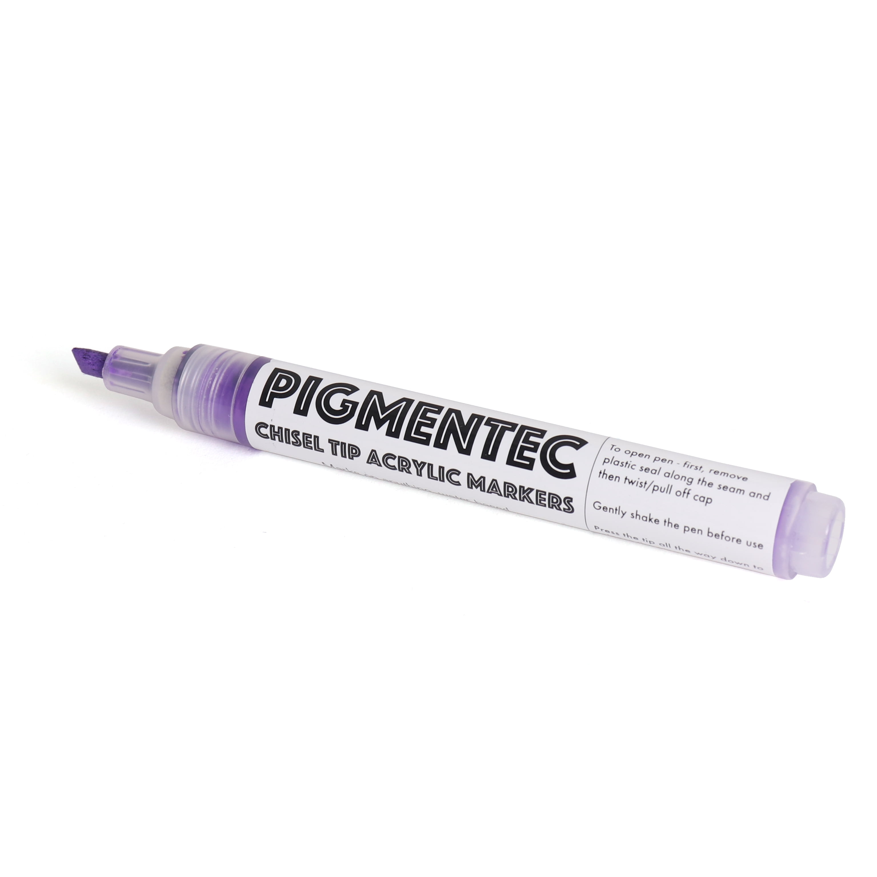 Milltown Merchants - Chisel Tip Acrylic Paint Markers - Set of 12 - Quick Dry Waterproof Paint Supplies - 4-Pack