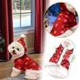 thumbnail image 2 of TIELUTT Festive Holiday Snowflake Pattern Coat Warm Soft Winter Apparel for Pet Clothes for Small Dogs Boy Pet Clothes Rack Small Pet Clothes Hangers Pet Clothes Hangers Metal Pet Clothes for Large D, 2 of 6