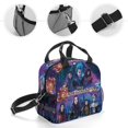 thumbnail image 4 of Descendants Lunch Bag, Insulated Lunch Box Large Capacity Reusable Insulated Cooler Lunch Totes Bag for Work Office School Camping Travel Picnic, 4 of 7