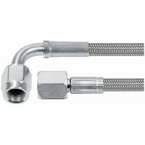 Allstar Performance 20in #4 Line -4 Str/-4 90 Deg Tube Style ALL46404-20