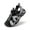 BLACK/GREY, variant on Boys Girls Summer Outdoor Athletic Sport Sandals for Little/Big Kid