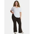 thumbnail image 2 of Terra & Sky Women's Plus Size Flare Legging, Sizes 0X-4X, 2 of 5