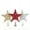 Gold/Silver/Red, variant on Yoyauz Christmas Tree Star Topper, Gold/Silver/Red Glittered Metal Christmas Glitter Star Ornament Treetop Decoration Fit for General Size Christmas Tree 6/8/10inch