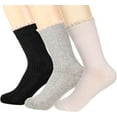 thumbnail image 3 of BlinkLLX 6 Pairs Women's Lace Ruffle Frilly Boot Socks - Vintage Cute Trim Ankle Cotton Knit Socks, 3 of 6
