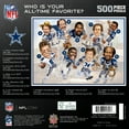 Los Angeles Rams Sticker MasterPieces NFL Dallas Cowboys All-Time Greats 500 Piece Jigsaw Puzzle ...