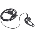 thumbnail image 2 of Walkie Talkie Earpiece Thick Line Rectangle Iron Clip K Type with Earplug for Dinghong 5R 888S, 2 of 5