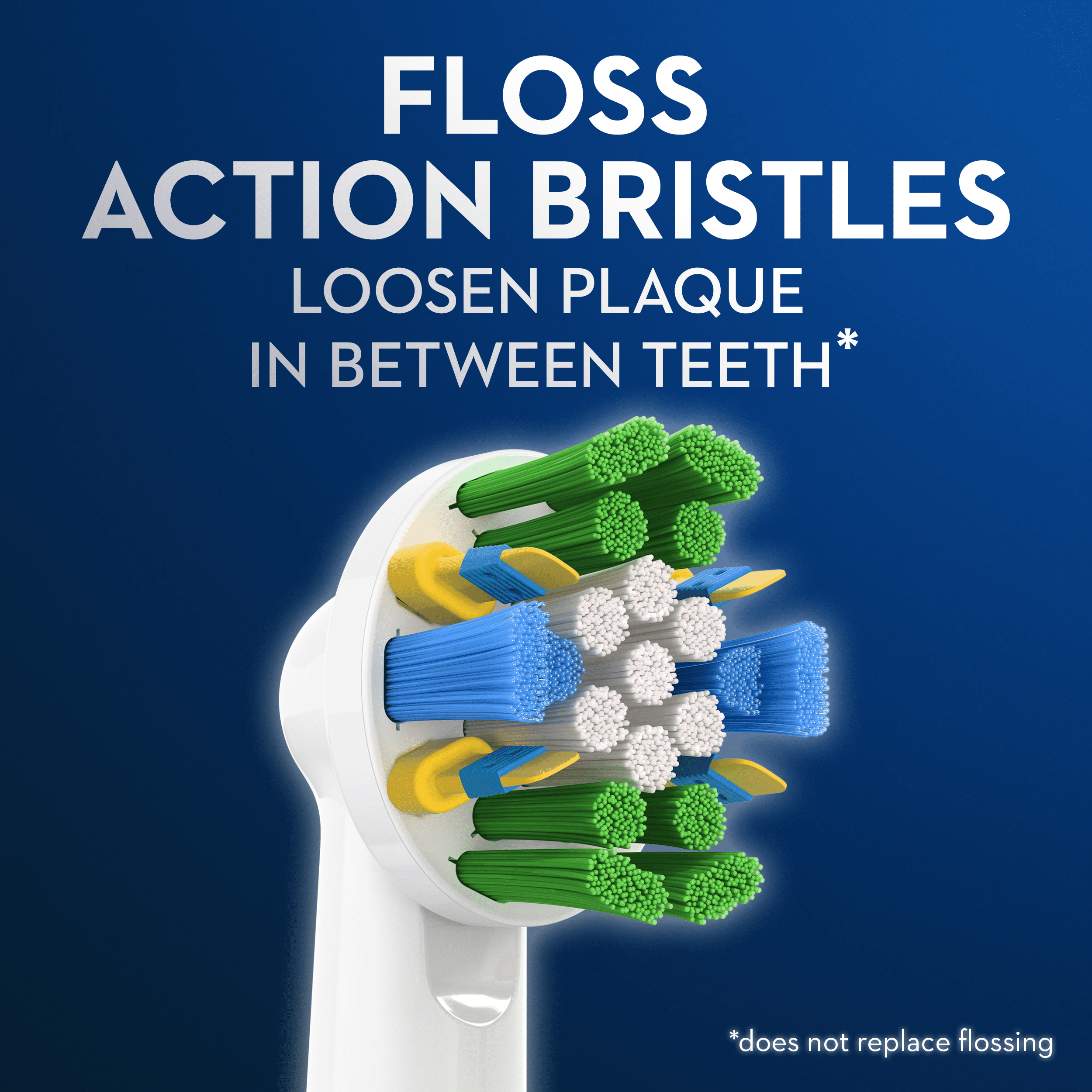 Oral-B FlossAction Electric Toothbrush Replacement Brush Heads, 6 Count