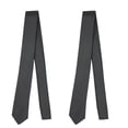 thumbnail image 5 of US 1-2 Pack Men Boy Black Skinny Slim Retro Tie Narrow 2" Thin Necktie M-Colors, 5 of 10