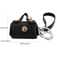 thumbnail image 3 of leather car key case wallet key holder bag for men women coin purse, 3 of 3