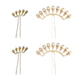 thumbnail image 3 of HLONK 4pcs Vintage Pearls Hair Stick Delicate Hairpin Chinese Style Hair Accessory, 3 of 7