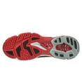 thumbnail image 3 of Mizuno Wave Lightning Z5 Women's Volleyball Shoe, Size 8.5, Black-Red (9010), 3 of 7