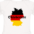 thumbnail image 4 of Inktastic Oktoberfest Germany Map Flag Boys or Girls Long Sleeve Baby Bodysuit, 4 of 5