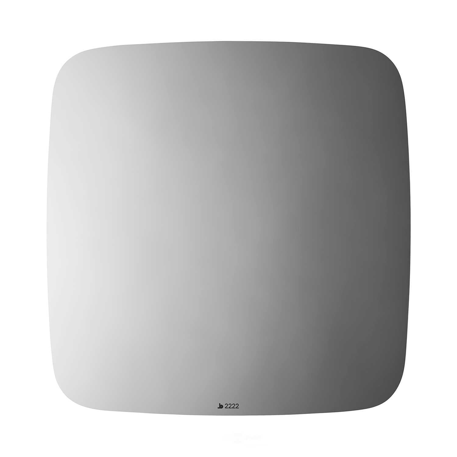 Burco Side View Mirror Replacement Glass - Clear Glass - 2222