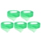 thumbnail image 1 of 5 rollos de cinta de organza transparente verde de 50 yardas de largo y 0,98 pulgadas de ancho para envolver regalos, ramos de fiesta y bodas., 1 of 14