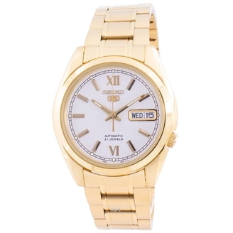 SEIKO ESSENTIALS SWR052 ユニセックス Seiko Essentials Unisex Watch SWR052, Quartz, Gold-tone Steel Case