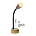 thumbnail image 4 of Luz de lectura LED Rvs, Interruptor táctil regulable, función de memoria de 3W, 12V-24V, cuello de cisne Flexible para Camper, barco, remolque, camión Negro BLESIY Luz para leer, 4 of 8