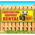 thumbnail image 2 of Construction Equipment Rental 13 oz Vinyl Banner With Metal Grommets, 2 of 5