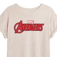 thumbnail image 3 of Marvel The Avengers - Logo - Women's Oversized Graphic T-Shirt, 3 of 5