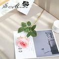 thumbnail image 2 of Sunxin Single Small Rose Wedding Artificial Flower, Indoor Home Decoration, Artificial Plant, Artificial Flower, Pink, Pinkartificial Flowers Fake Outdoor Uv Resistant Plants Faux Plastic-Greenery, 2 of 2