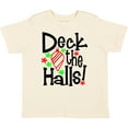 thumbnail image 3 of Inktastic Deck the Halls Christmas Ornament Boys or Girls Toddler T-Shirt, 3 of 5