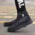 thumbnail image 3 of Zapatos de hombre, botas de moda para hombre, zapatillas informales para hombre, zapatillas de caña alta, zapatos retro con cordones para hombre, zapatos para hombre 2024, nuevos zapatos coreanos, 3 of 5