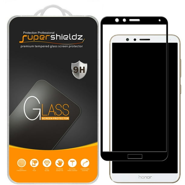 2 Pack Supershieldz For Huawei Mate Se Full Screen Coverage Tempered Glass Screen Protector Anti Scratch Anti Fingerprint Bubble Free Black Frame Walmart Com Walmart Com