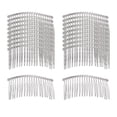 thumbnail image 3 of EHJRE 20 Pieces Bridal Wedding Combs, Bridal Hair Comb Clip, for Women Girls Hairband DIY Metal Wire Hair Clip Combs, for Prom, 3 of 8