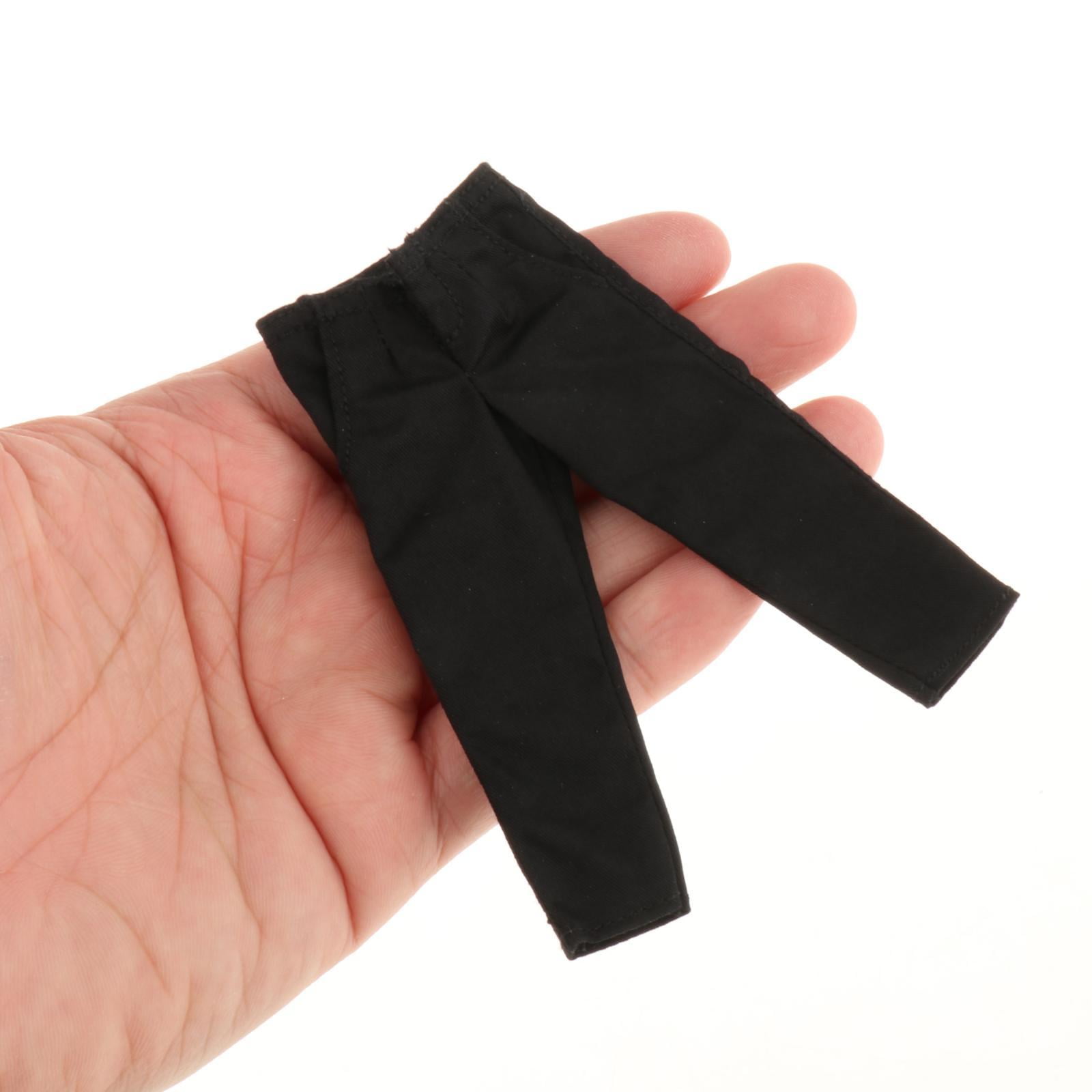 1/12 Male Doll Clothes Miniature Pants for 6 inch Action Figures