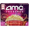 AMC Theatres Microwave Popcorn 6ct, Cinnamon Butter, contains allergens (milk)