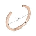 thumbnail image 2 of 60mm Diameter Stainless Steel Bangle Funeral Urn Bracelet for Ashes Holder Cremation Jewelry for Ashes, 2 of 6