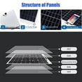 thumbnail image 5 of 5W Solar Panel 12V Trickle Charge Battery Charger Kit Maintainer Boat RV Car, 5 of 7