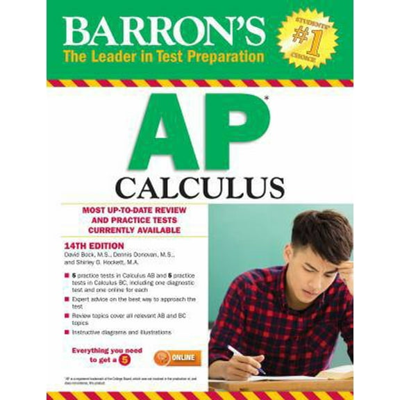 Pre-Owned Barron's AP Calculus (Paperback) 1438008597 9781438008592