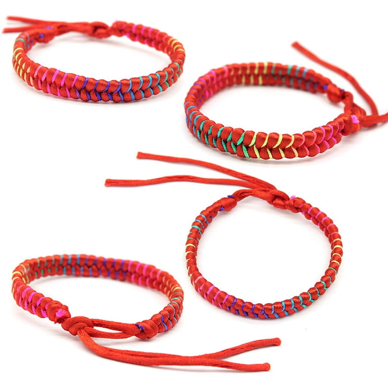  Caiyao 10 Pcs Colorful Nepal Wrap Friendship Rope String  Bracelets Handmade Adjustable Multicolor Braided Friendship Bracelet for  Teen Girls Unisex Jewelry (set A): Clothing, Shoes & Jewelry