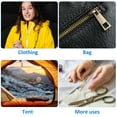 thumbnail image 3 of 1 Set Zipper Repair Kit Zipper Pull Replacement Zipper Stops Zipper Repair Parts Zipper Replacement Zipper Fix, 3 of 5