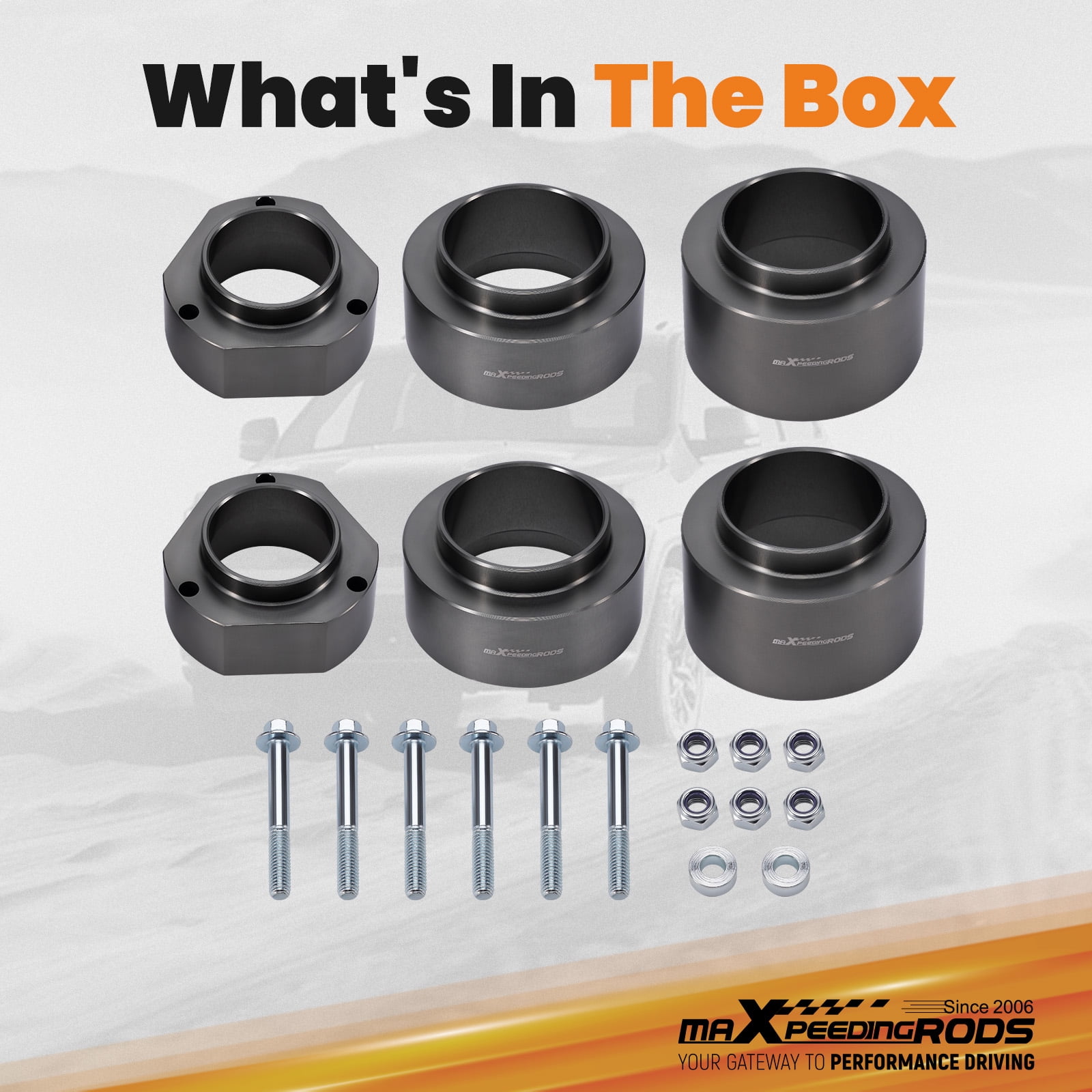 maXpeedingrods 2" Lift Kit for Geo/Chevy Tracker/Suzuki Sidekick 1989-1998, Suspension Leveling Kit