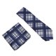 thumbnail image 5 of Corbatas Para Hombre, Cuadrícula De Durabilidad Material Combinación Perfecta Uso Fácil Conjunto De Corbata Para Hombre Con Pañuelo De Bolsillo Para Corbatas De, 5 of 7