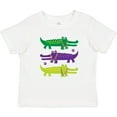 thumbnail image 3 of Inktastic Mardi Gras Holiday Alligators Boys or Girls Baby T-Shirt, 3 of 5