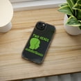 thumbnail image 5 of DistinctInk Clear Hybrid Case for Apple iPhone 15 (6.1" Screen) - Two Heads Better Than One - Wireless Charging Compatible, 5 of 9