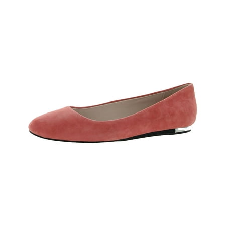 UPC 194060533285 product image for Calvin Klein Womens Kosi Leather Pointed Toe Ballet Flats Pink 8 Medium (B M) | upcitemdb.com