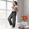 thumbnail image 5 of Fuzoiu A Web With A Spider Print Women's Pajama Pants,Lounge Pants with Drawstring and Pockets, Casual Pjs Sleep Bottoms, Women's Sleep Pants-Large, 5 of 6