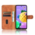 thumbnail image 3 of Pour LG K52/ K62 Étui en Cuir PU à Rabat avec Fentes pour Cartes Support Pliant folio-Marron, 3 of 5