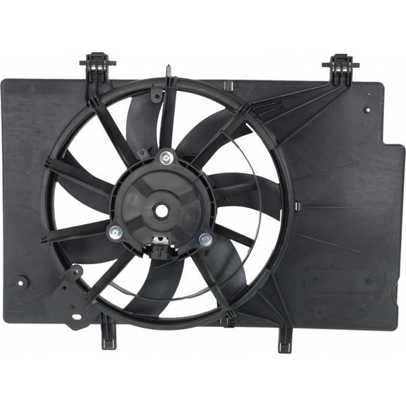 For Ford Fiesta Hatchback / Sedan A/C Radiator Fan Assembly 2011 2012 2013 For FO3115186 | BE8Z 8C607 B