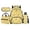 Cherry Capybara, variant on 4 Piece Kids Backpack And Lunch Box Set, Leopard Capybara 17 Inch School Backpack, Back to School Supplies for Boys Girls Ages 8-15 Elementary Middle High School