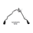 thumbnail image 2 of Flowmaster Exhaust System Kit 737860 Signature Series Cat-Back System; 304 Stainless Steel; With Muffler; 3 Inch Pipe Diameter; Single Exhaust With Dual Exit; Dual Split Rear Exit, 2 of 12