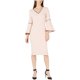 thumbnail image 2 of Vestido ajustado y acampanado Calvin Klein para mujer rosa 12, 2 of 2