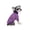 Blue, variant on TELOLY Dog Clothes Soft & Breathable Touch Dog Coat Fashionable Pattern Pop Cute Dog Outfit L gray