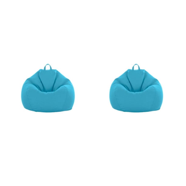 Wosthever Acogedor y de moda sala de estar Beanbags elegante silla cubierta Puff sofá Type11 NO11