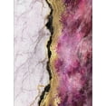 thumbnail image 3 of Black Pink and Gold Marble Texture Modern Abstract Area Rug for Livingroom Diningroom Washable Soft Aesthetic Bedroom Meetingroom Floor Carpet Lux Office Kitchen Runner 5x8ft, 3 of 7