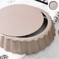 thumbnail image 4 of Tart Pan Removable Bottom, 8 Inch Quiche Pan, Fluted Tart Pan, 4 of 5