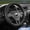 Black, variant on Skechers Steering Wheel Cover, Cozy Fit Leather Steering Wheel Cover with Embossed Quilted Finish, Ergonomic Comfort, Non-Slip Grip, Universal Fit for Cars, SUVs & Trucks, Fits 14.5"–15",Black